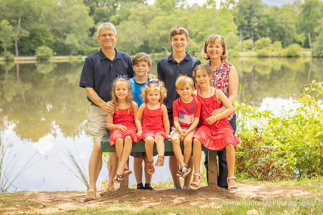 Family Reunion at the park | Asheville Family Photographer 