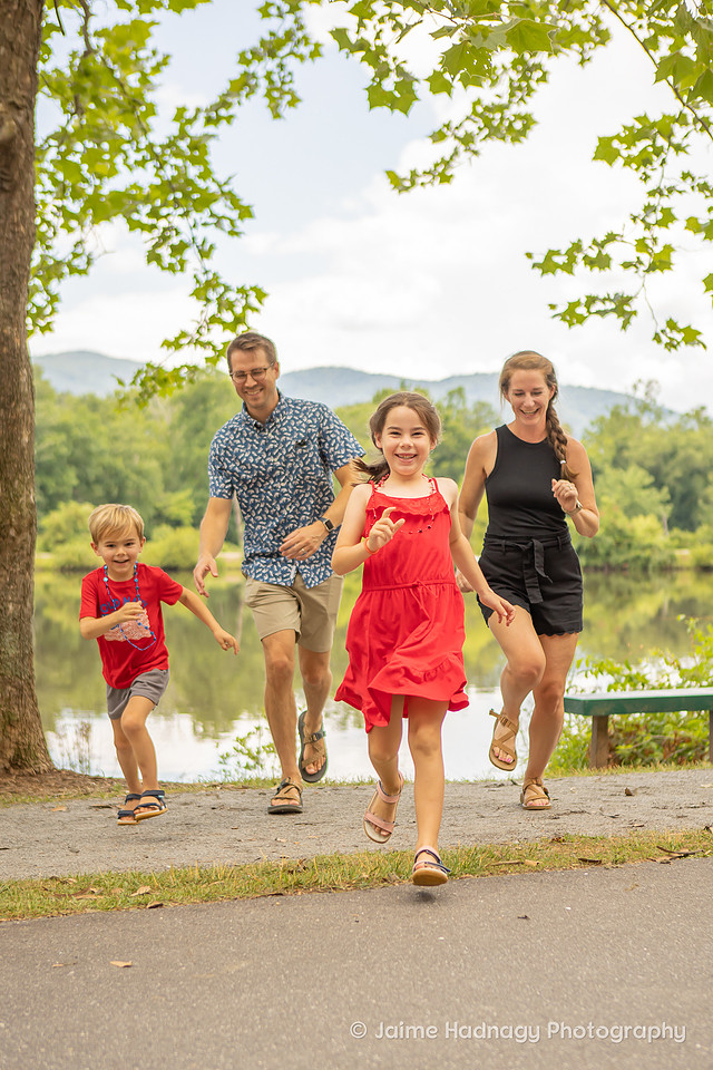 Asheville Outdoor Family Photos