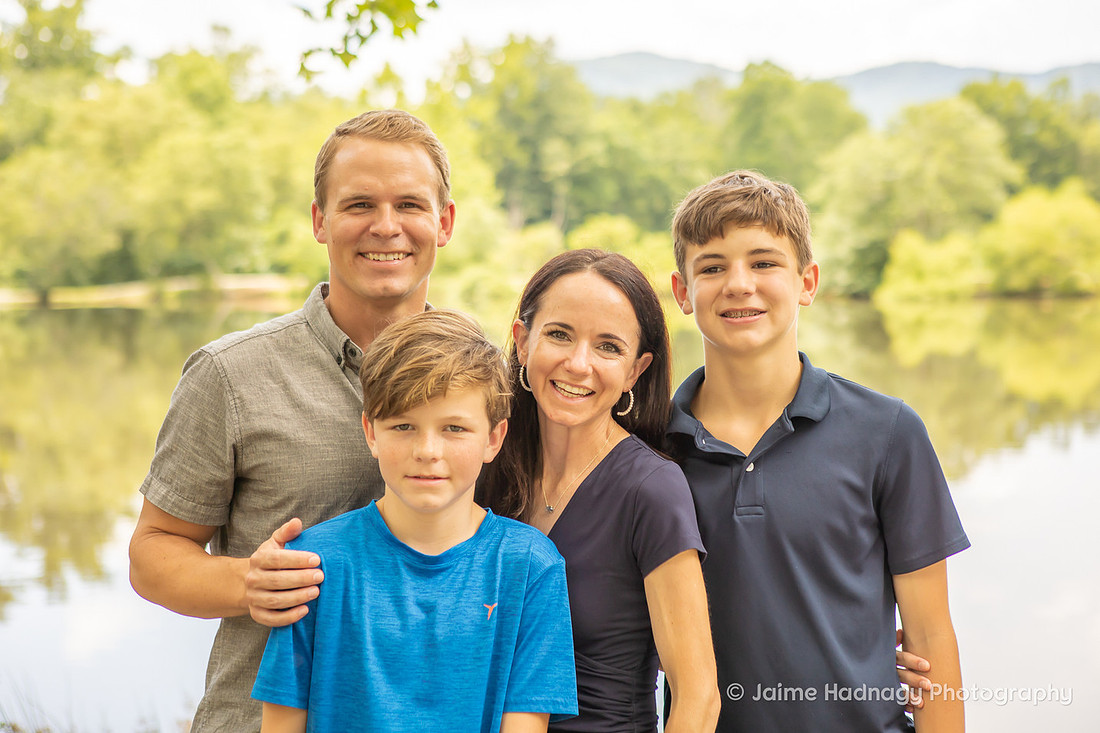 Asheville Outdoor Family Photos