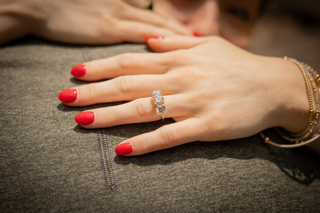 Waterfall Engagement Photos | Surprise Proposal Photographer in NC
