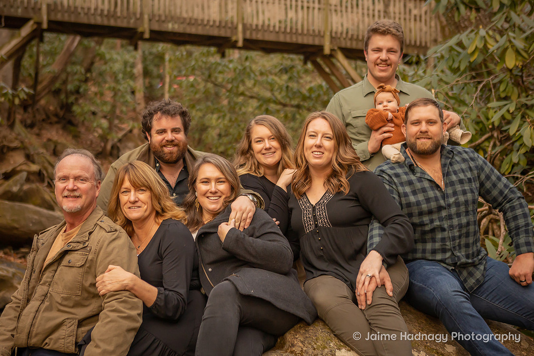 Family Photoshoot in the Forest | Asheville Photographer