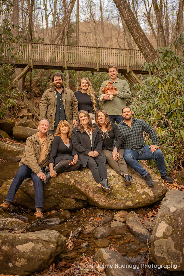 Family Photoshoot in the Forest | Asheville Photographer