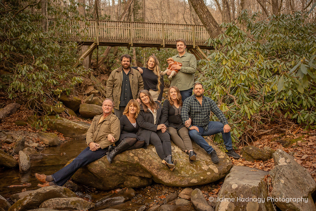 Family Photoshoot in the Forest | Asheville Photographer