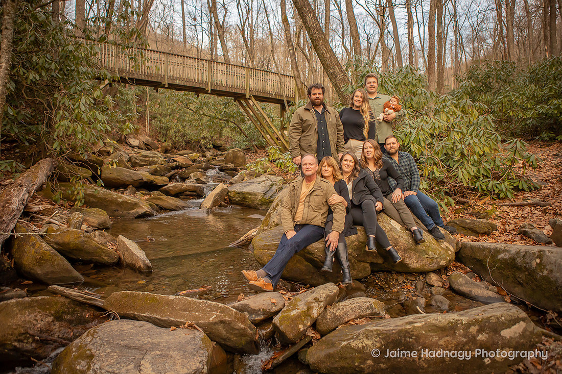 Family Photoshoot in the Forest | Asheville Photographer