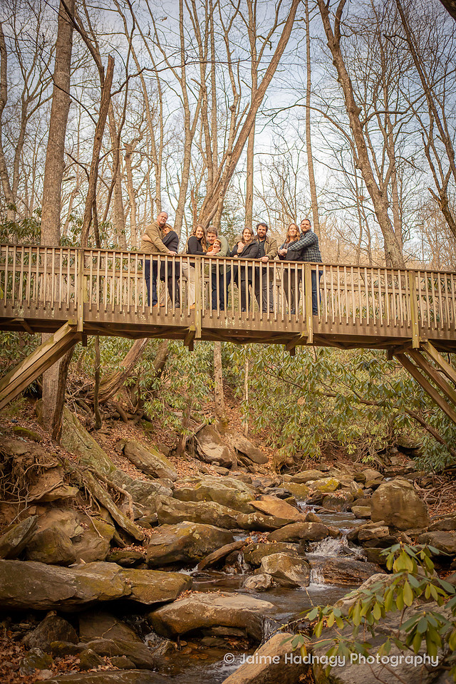 Family Photos in the forest | Black Mountain NC Photographer