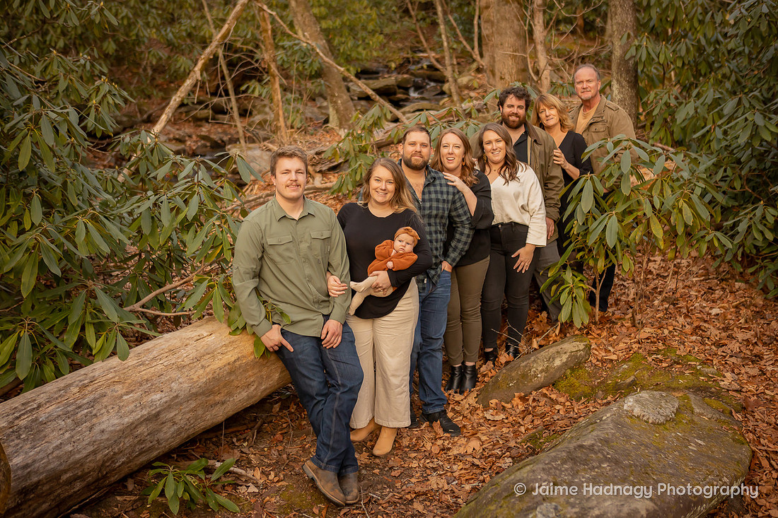 Nature Family Photos Outdoors | Asheville Photographers
