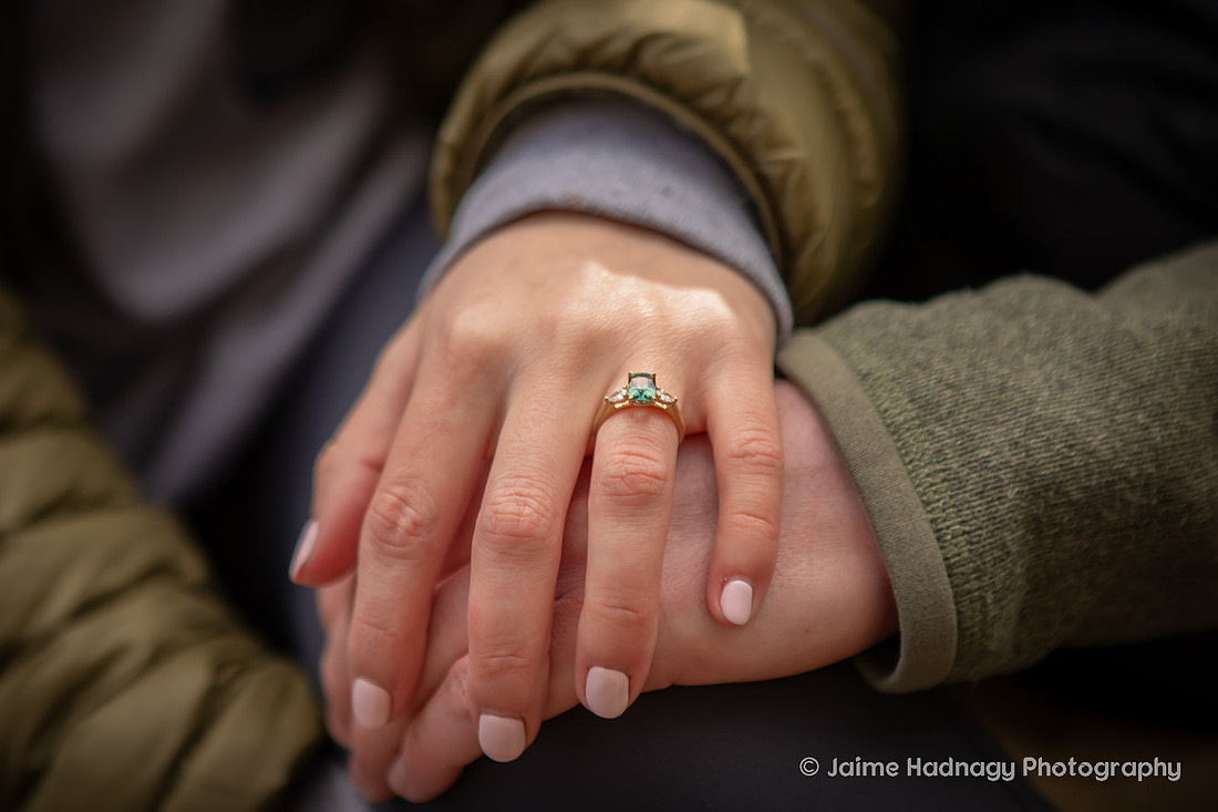 Proposal on the river on the way to Triple Falls in Brevard NC | Asheville Proposal Photographer