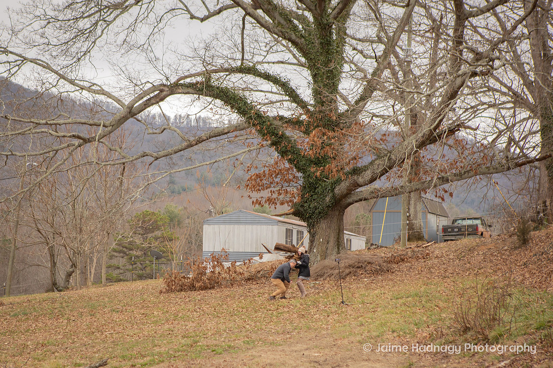 Horse Farm Proposal Photography | Asheville Pet Photographer
