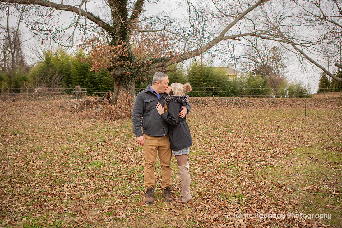 Engagement Session with Dogs and Horse Pony | Asheville Animal Proposal Photographer 