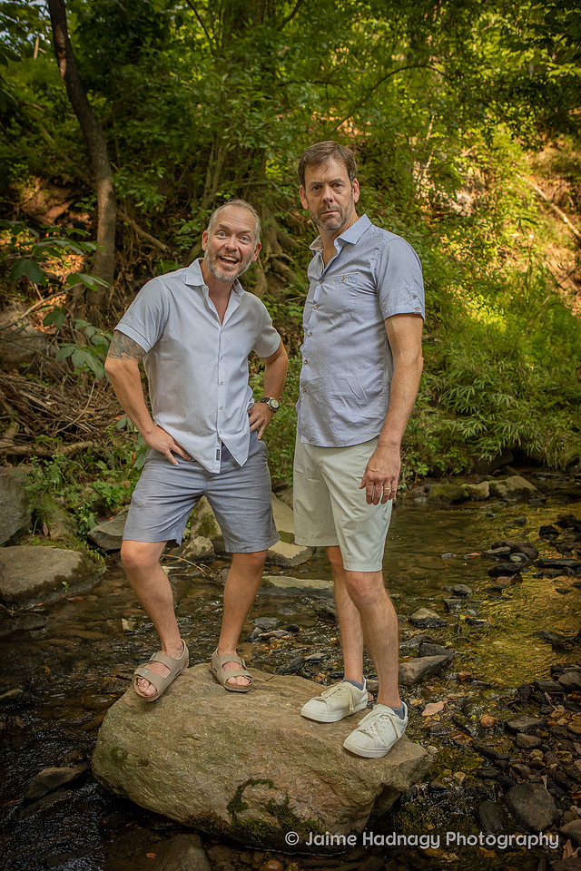 Family Photo Session at Asheville Botanical Gardens