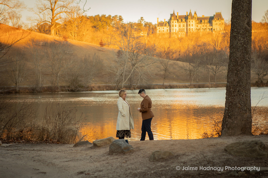 Lagoon at the Biltmore Estate