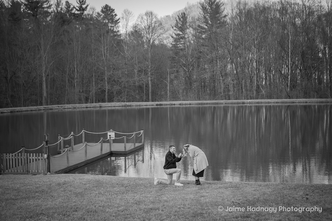 Surprise Proposal | Asheville Photographer