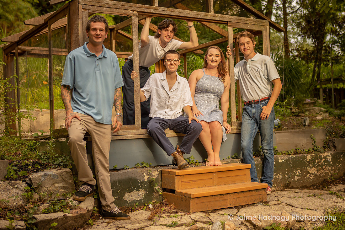 Outdoor Family Photos in Your Own Backyard | Asheville Photographer