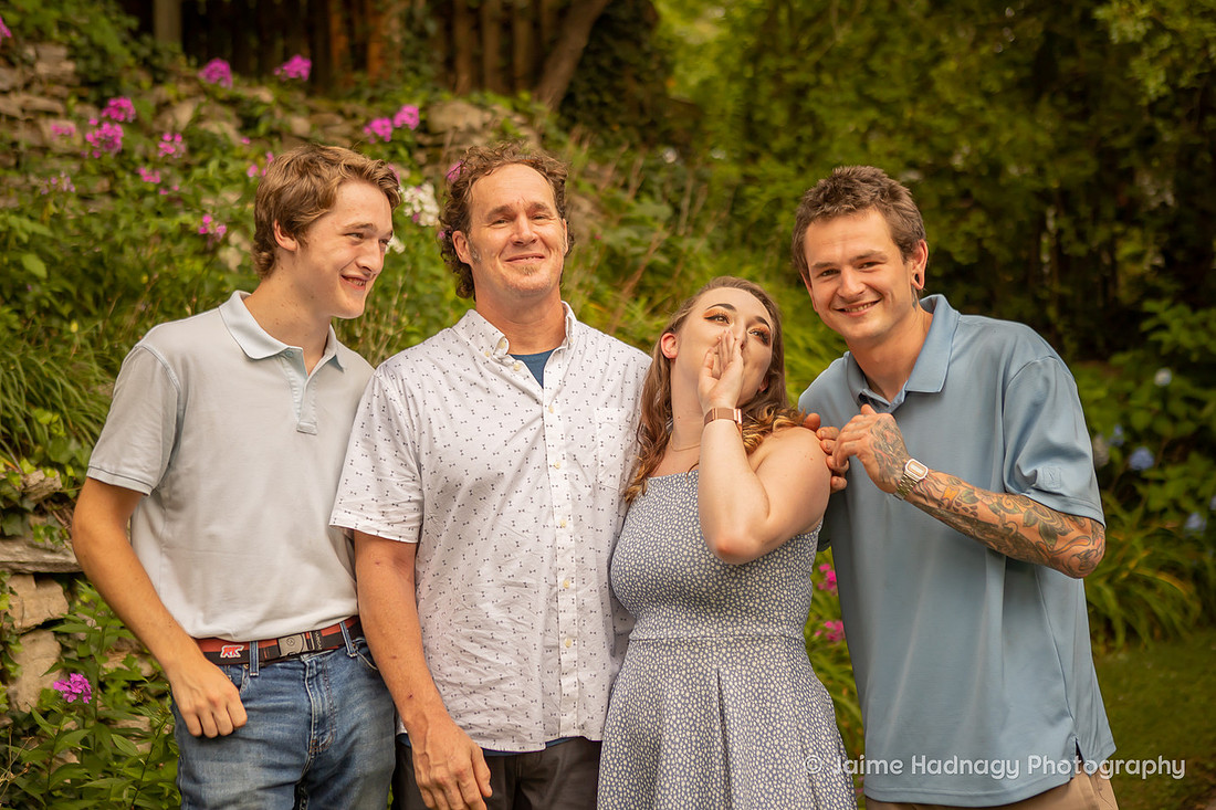 Fun Outdoor Family Photographer Asheville