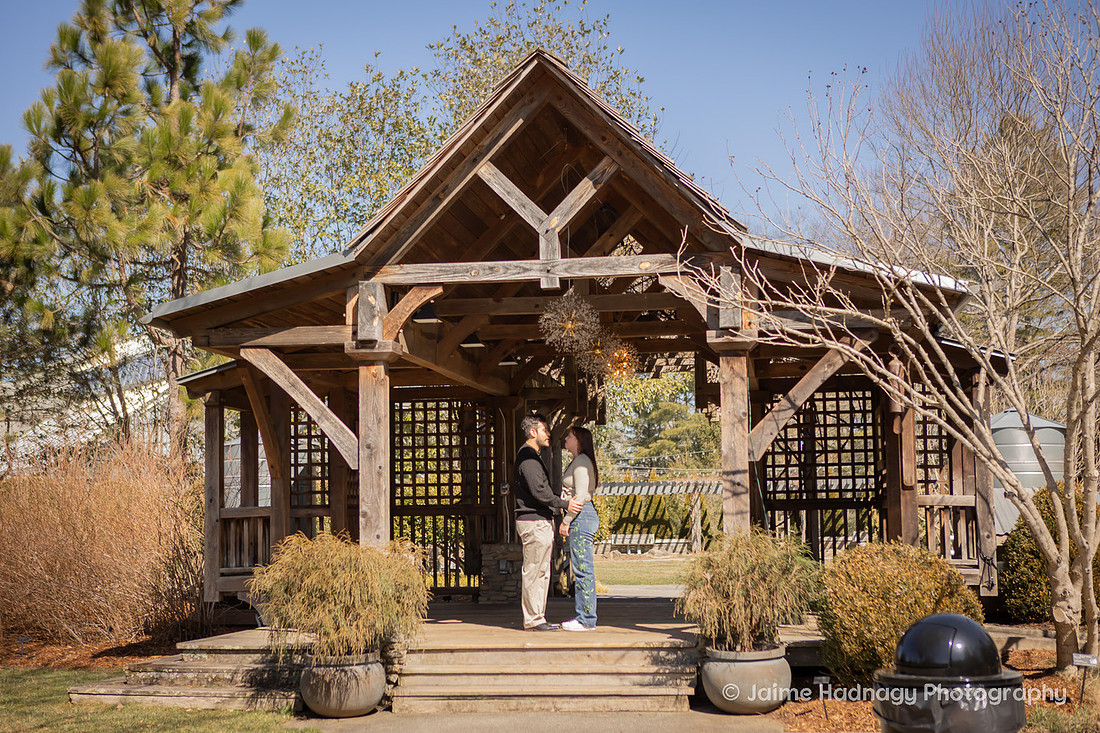 Late WInter Proposal at NC Arboretum in Asheville