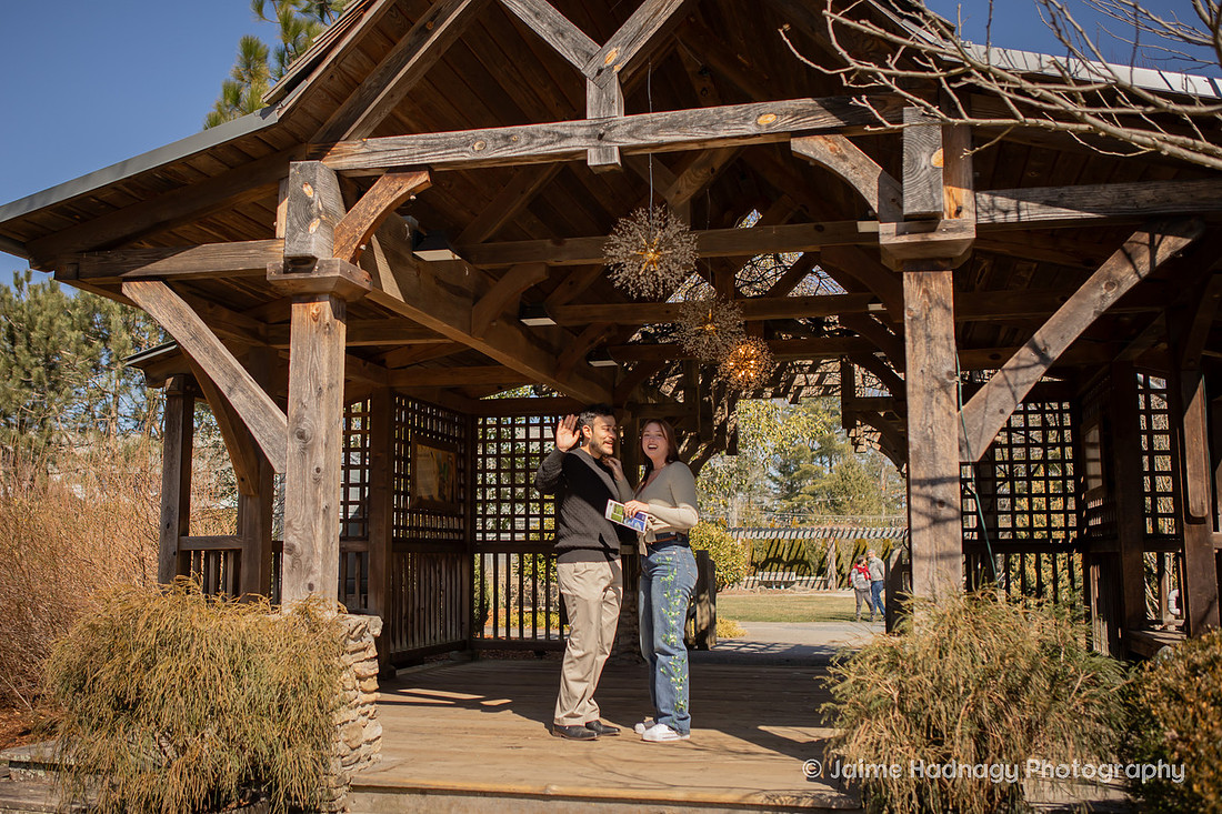 Late WInter Proposal at NC Arboretum in Asheville