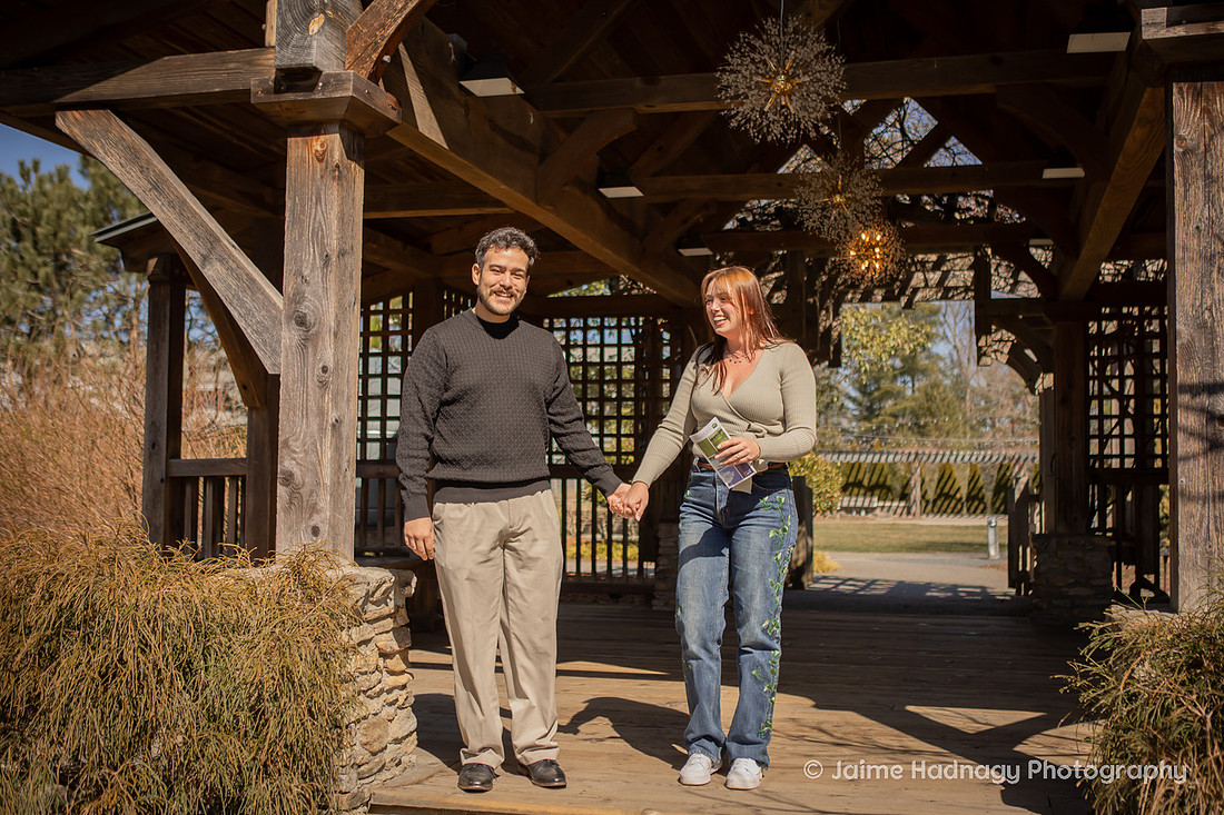 Late WInter Proposal at NC Arboretum in Asheville
