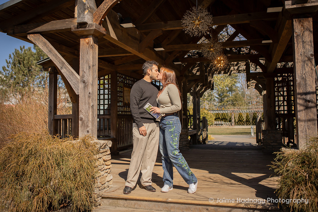 Late WInter Proposal at NC Arboretum in Asheville
