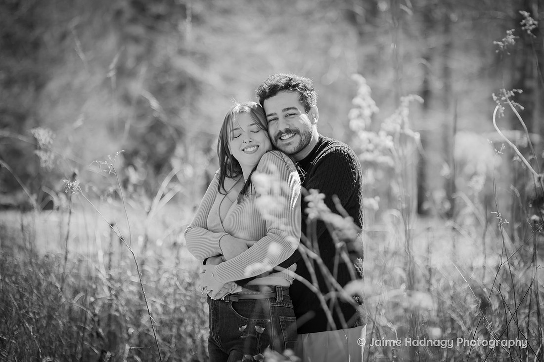 Beautiful Engagement Photos at the Arboretum in Asheville 