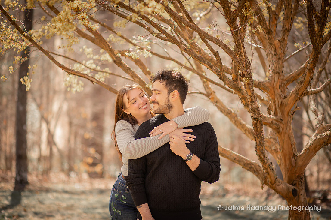 Couples Photos at the Arboretum in Asheville