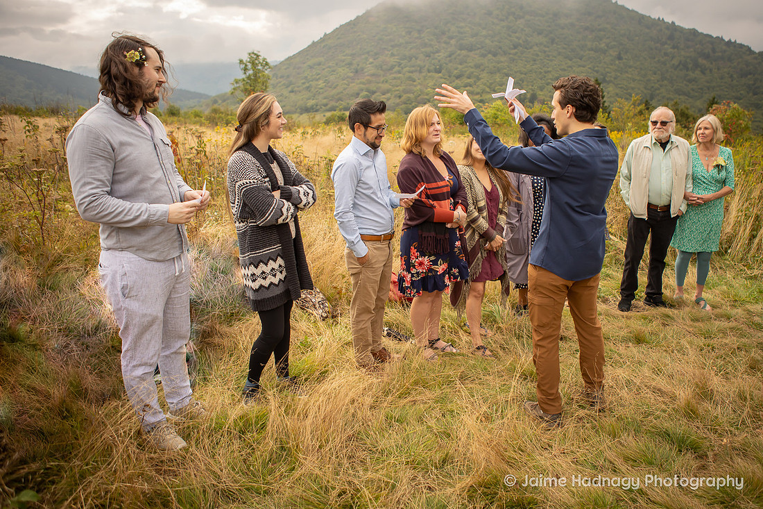 Micro Wedding Adventure near Asheville Photography