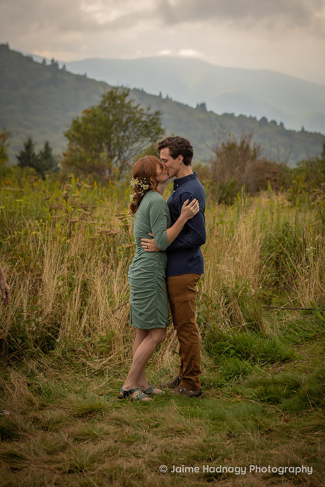 Beautiful Mountain Micro Wedding | Asheville Adventure Elopement Photographer