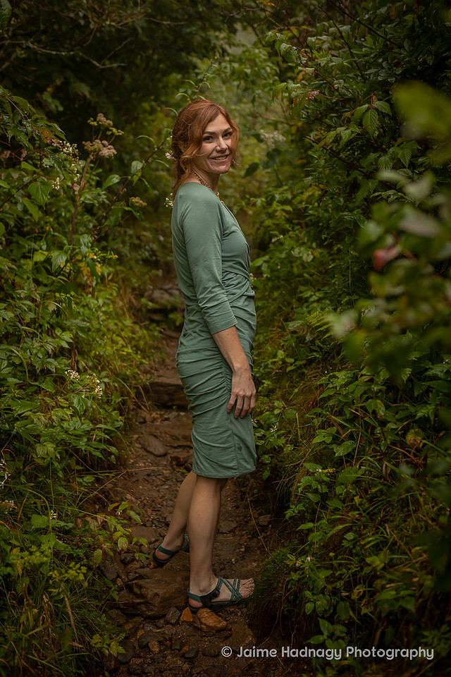 Rainy Adventure Elopement | Asheville Micro Wedding Photographer
