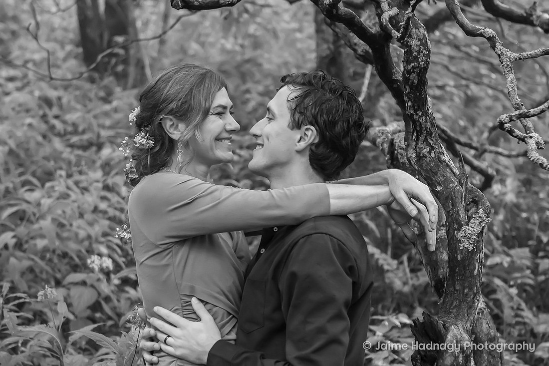 Rainy Adventure Elopement | Asheville Micro Wedding Photographer