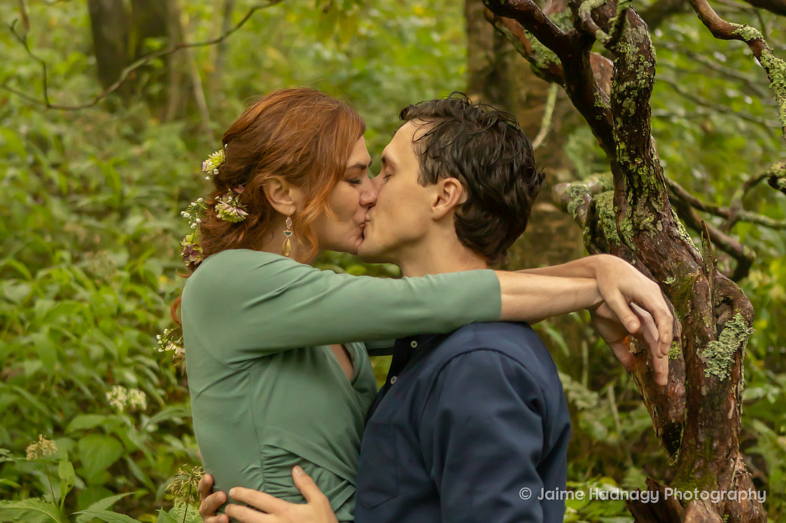 Rainy Adventure Elopement | Asheville Micro Wedding Photographer