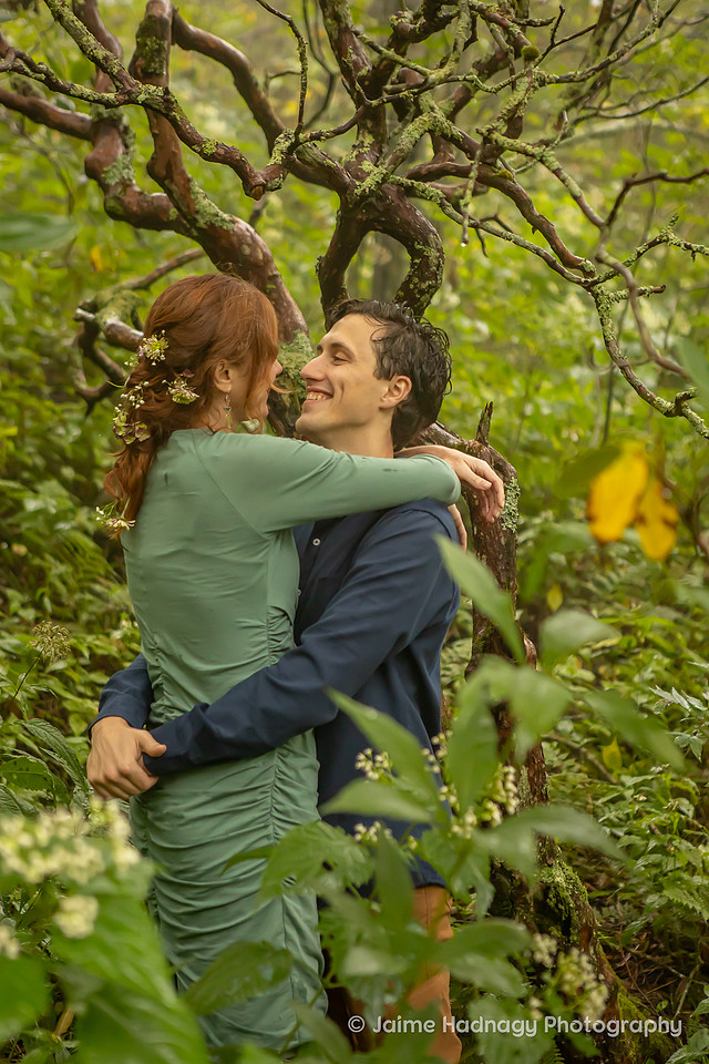 Rainy Adventure Elopement | Asheville Micro Wedding Photographer