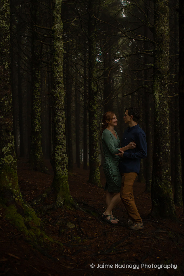 Hiking Adventure Wedding Photographer Asheville Black Balsam