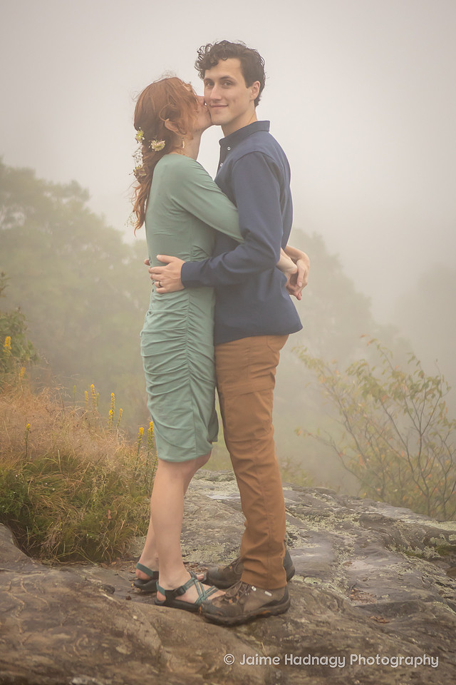 Hiking Adventure Wedding Photographer Asheville Black Balsam