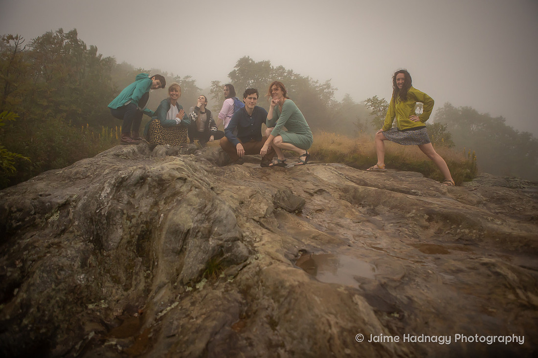Hiking Adventure Wedding Photographer Asheville Black Balsam