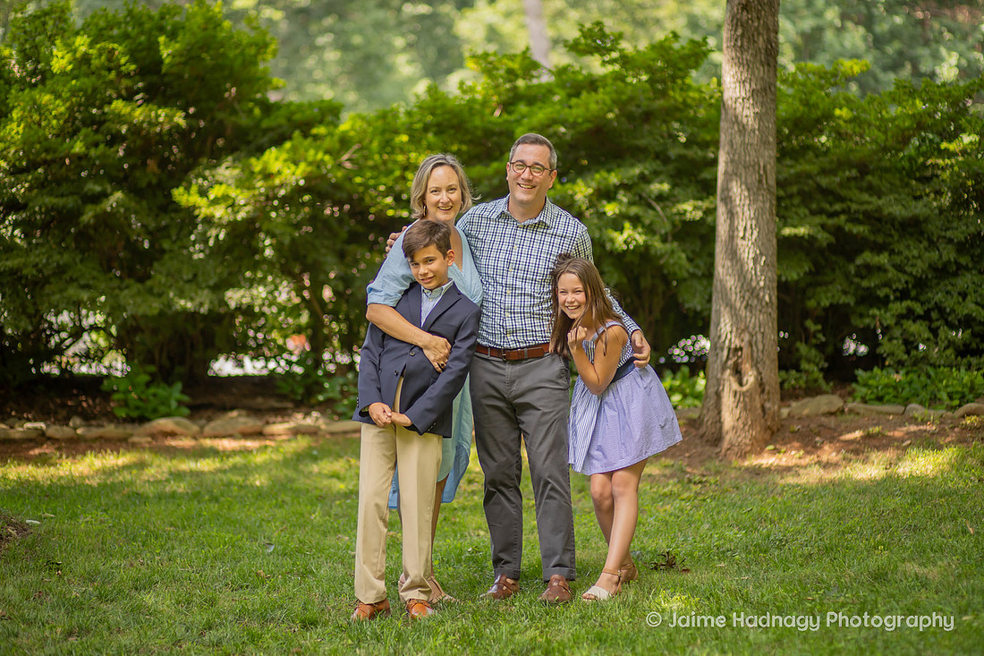 Fun Family Photo Session Outside | Asheville Photographer