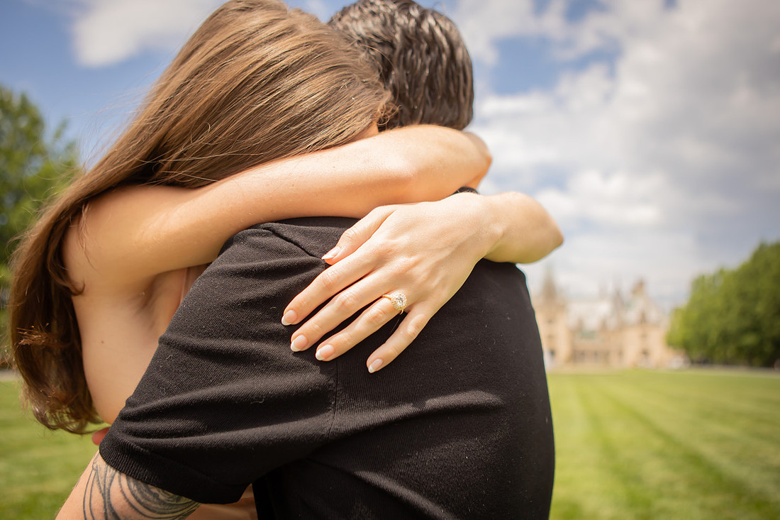 Beautiful Engagement Photography at the Biltmore