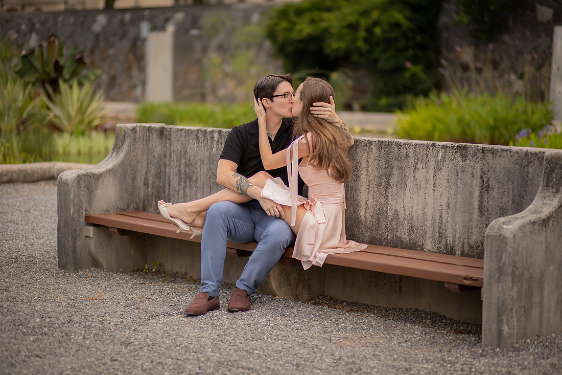 Beautiful Engagement Photography at the Biltmore