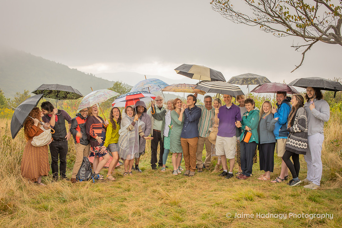 Beautiful Mountain Micro Wedding | Asheville Adventure Elopement Photographer