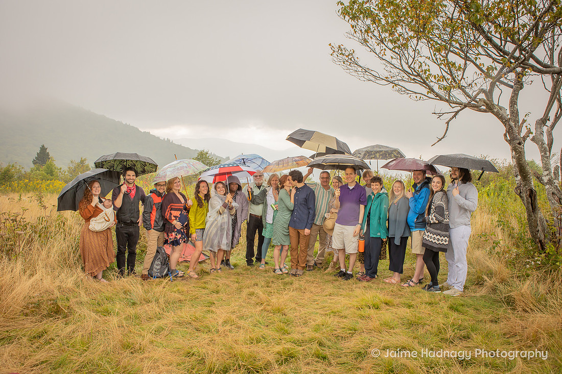 Beautiful Mountain Micro Wedding | Asheville Adventure Elopement Photographer