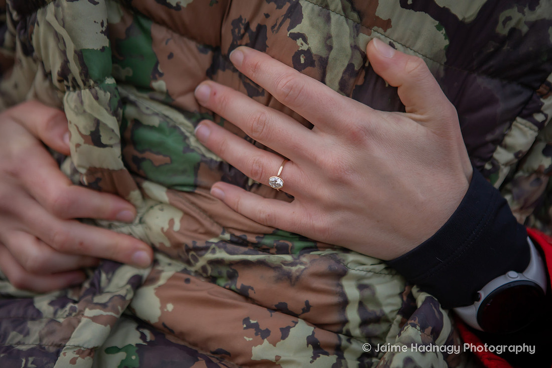 Proposing to your girlfriend on a camping trip | Asheville Proposal Photographer