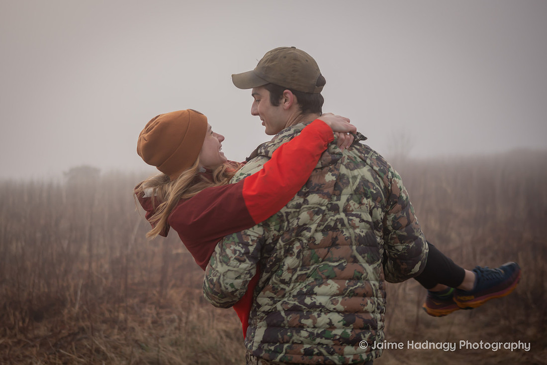 Proposing to your girlfriend on a camping trip | Asheville Proposal Photographer