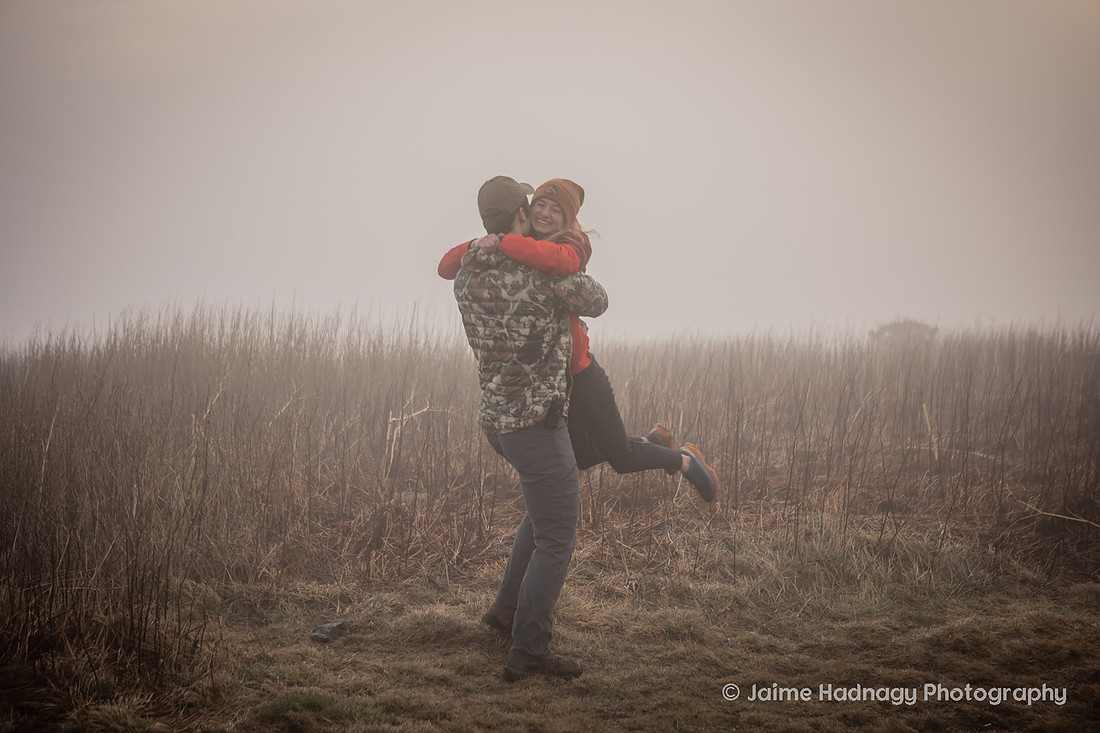Hiking Proposal Photography 
