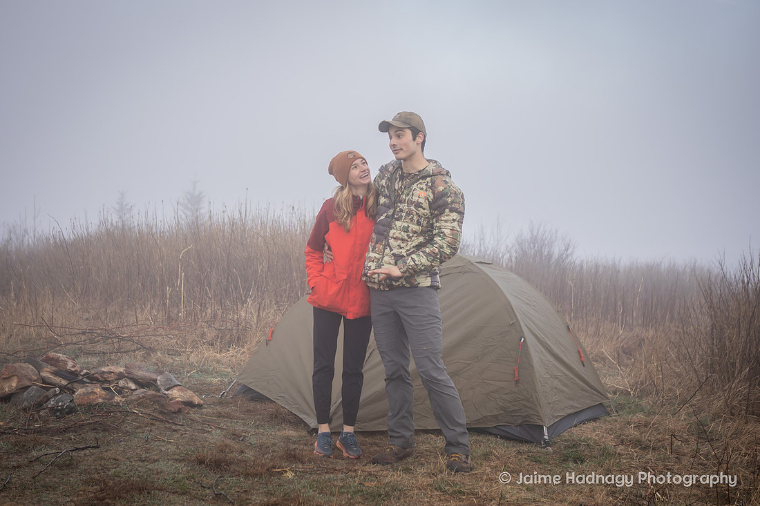 Hiking Proposal Photography 