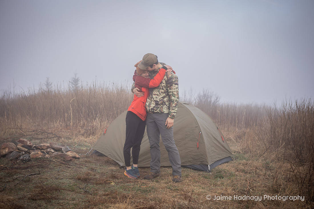 Hiking Proposal Photography 