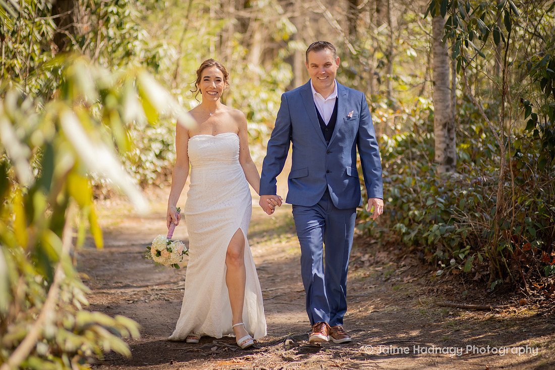 Bride and Groom Portraits | Asheville Wedding Photographer