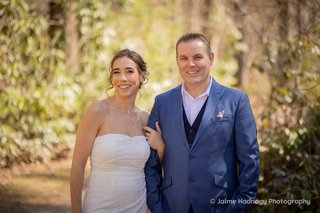Bride and Groom Portraits | Asheville Wedding Photographer