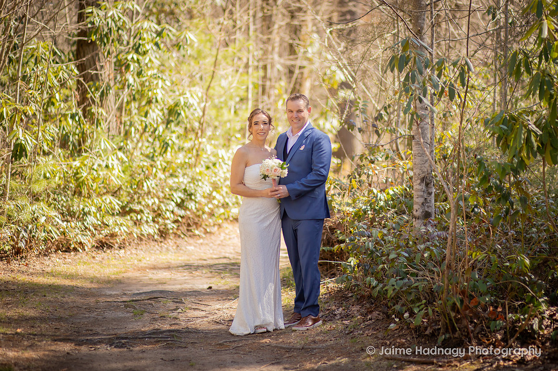 Bride and Groom Portraits | Asheville Wedding Photographer