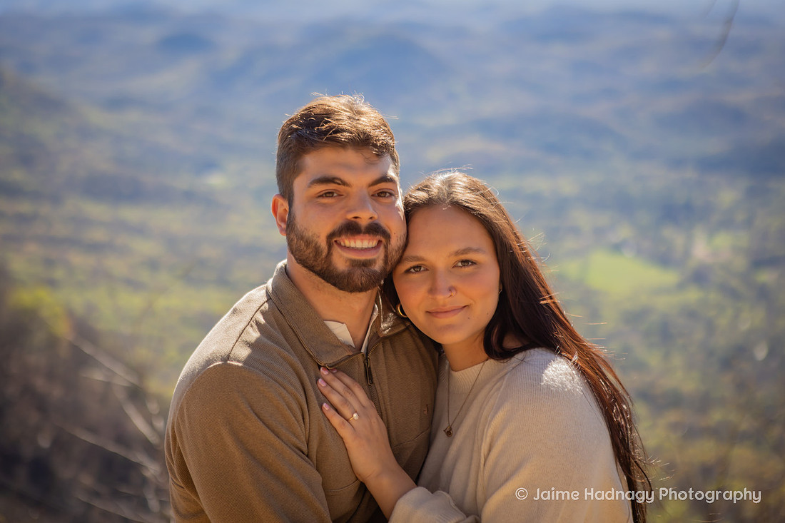 Proposal at Pretty Place | WNC Photogapher