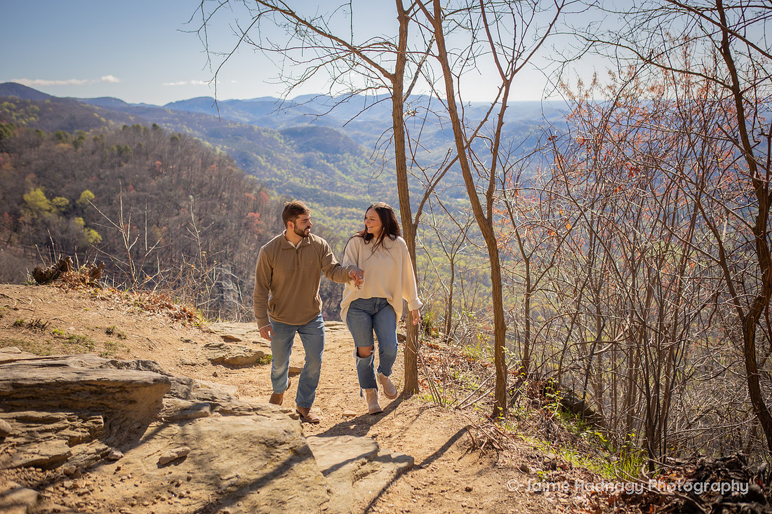 Outdoor Engagement Photography | Asheville Photographer