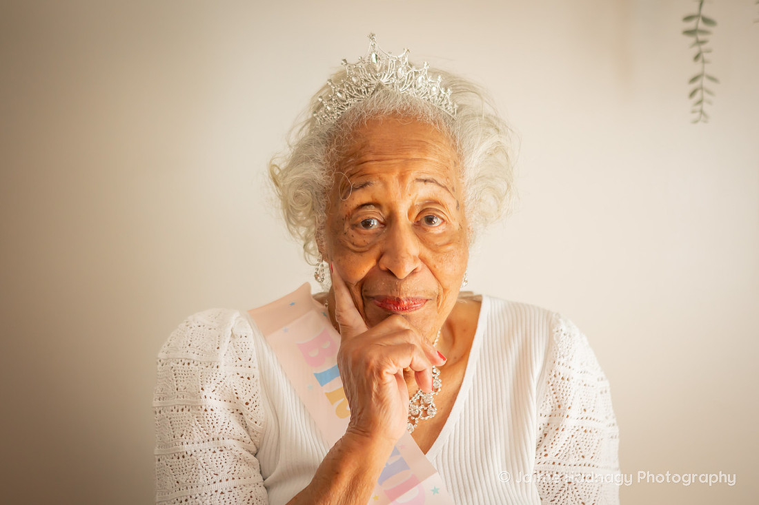 90th Birthday Family Photoshoot Indoors and Outdoors | Asheville Family Photographer