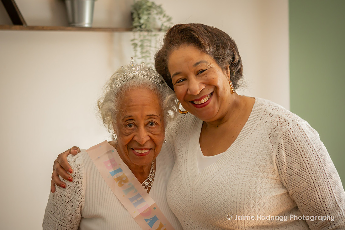 90th Birthday Family Photoshoot Indoors and Outdoors | Asheville Family Photographer